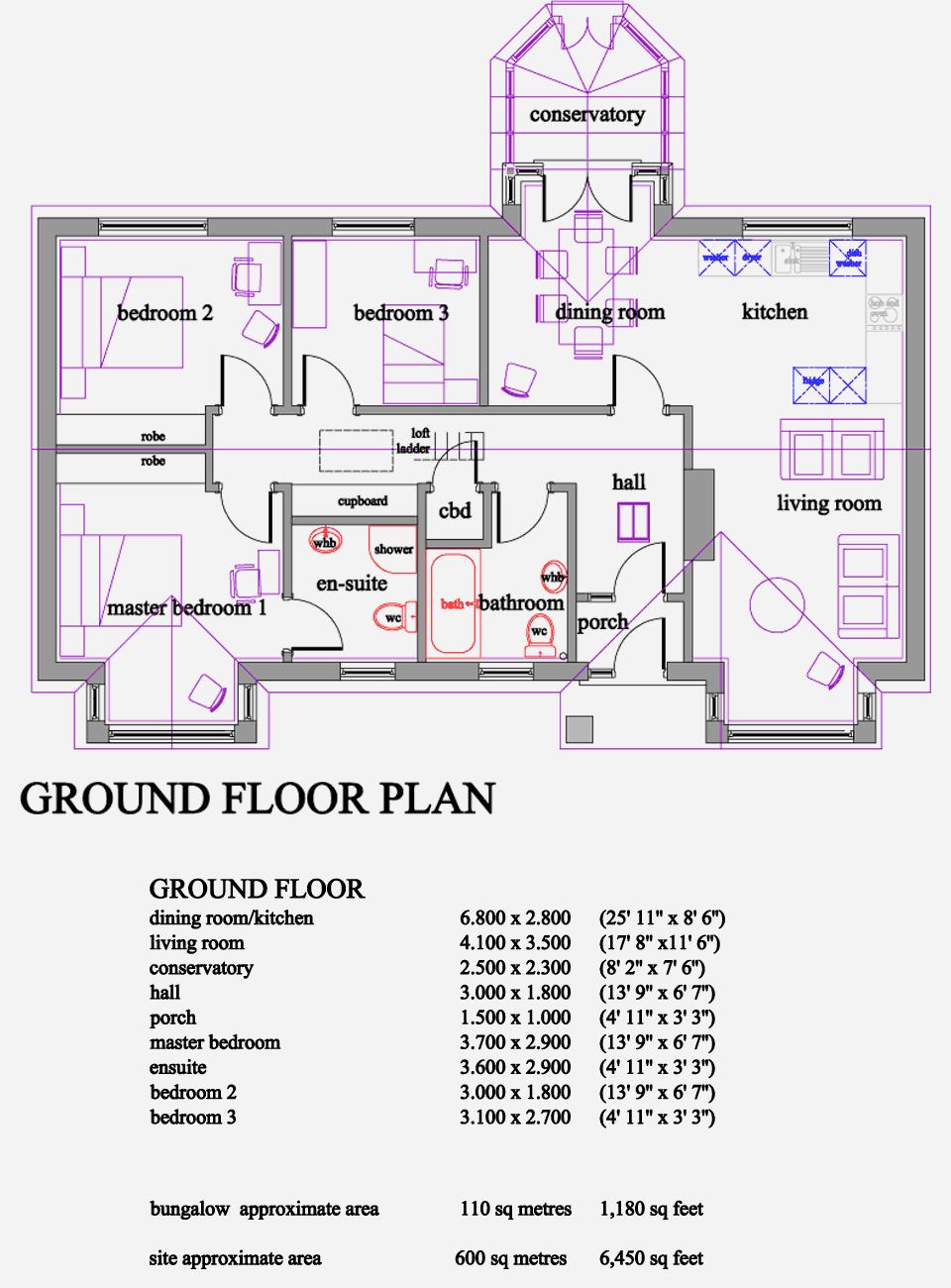 Floorplan of Plot 10