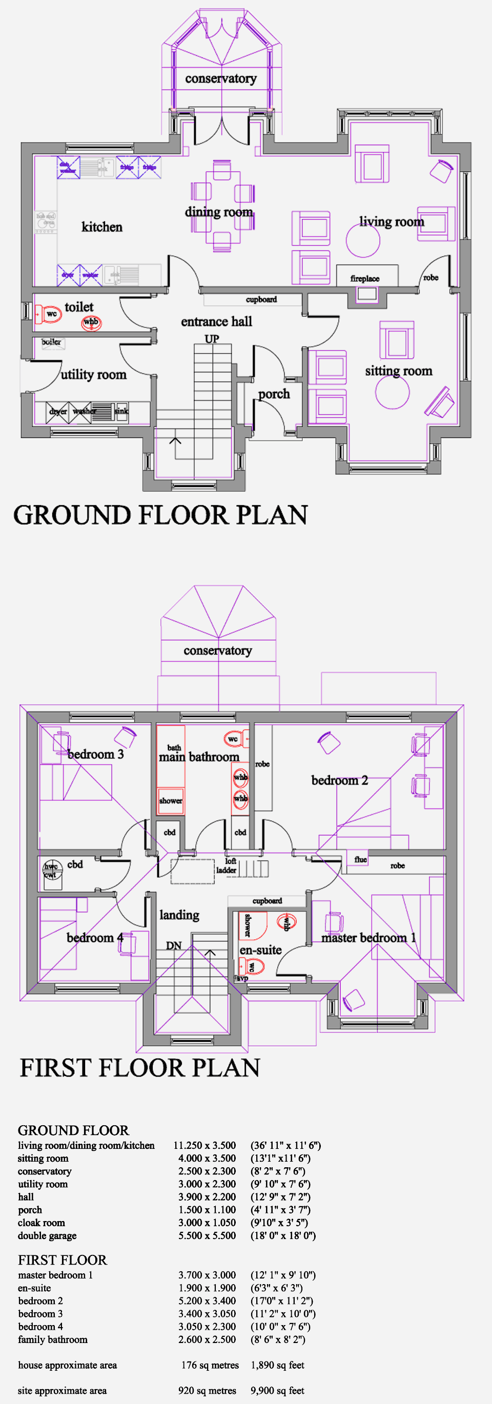 Floorplan of Plot 3