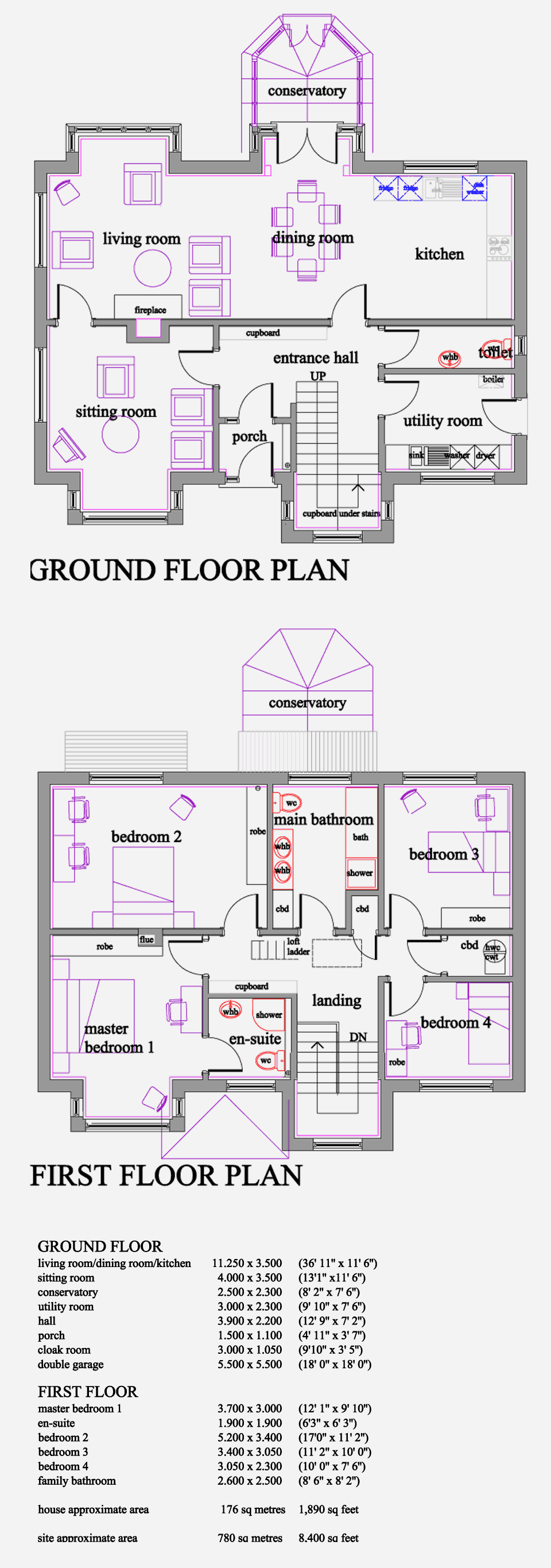 Floorplan of Plot 7