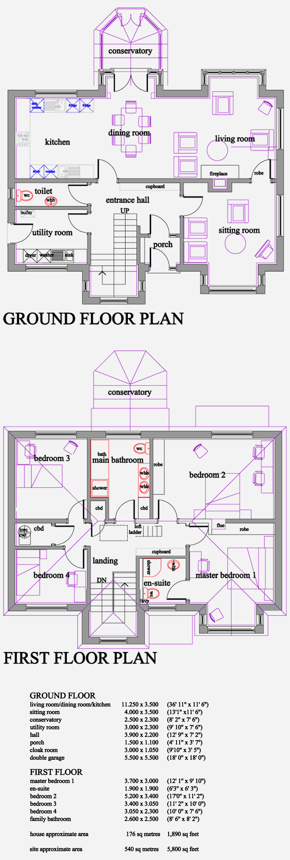 Floorplan of Plot 9